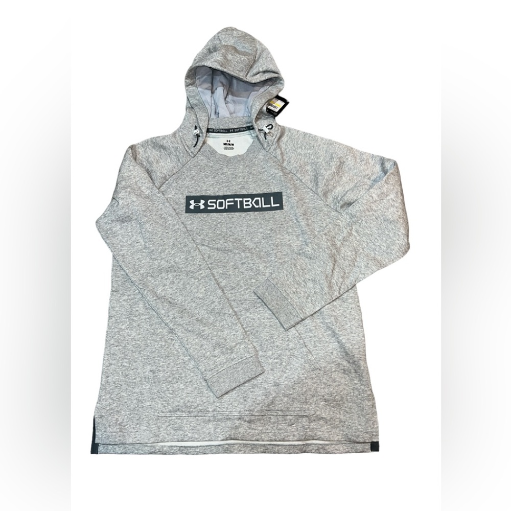 Womens Under Armour Softball Hoodie Sweatshirt (M)